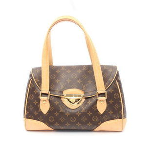 Louis Vuitton Beverly GM Shoulder Bag Leather Monogram Brown